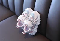 Zapatillas deportivas transpirables de malla con velcro para niños y niñas - details 2