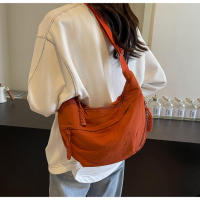 Bolso cruzado minimalista de gran capacidad para mujer, bolso pequeño de hombro para estudiante, bolso de dumplings versátil, nuevo estilo - details 38