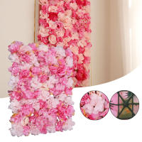 Ramo de flores artificiales para decoración del hogar, Panel de hortensia para pared, fiesta de boda, 6 piezas - details 5