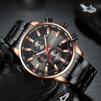 Reloj de Negocios Impermeable de Cuarzo CURREN 8351 Correa de Acero Inoxidable - details 22