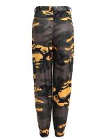 Pantalones de tiro medio para mujer, pantalones Cargo holgados de camuflaje para primavera y otoño, pantalones bombachos cómodos - details 2