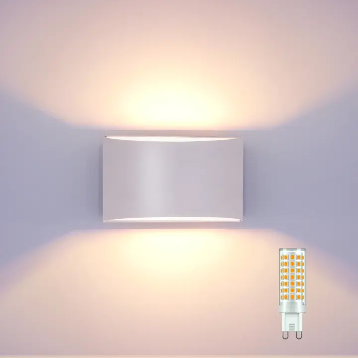 Modernas Luces de Pared LED Luz de Pared de 7W para Interiores y Exteriores - 1