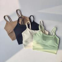 Chaleco Deportivo para Yoga y Estiramiento A prueba de golpes, Secado Rápido, Almohadilla Acolchado, Material de Nylon Ropa Deportiva para Mujeres - details 2