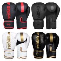 Profesional 6/8/10/12/14oz Bo PU Muay Thai MMA profesión Kickbo adultos saco de arena guantes de entrenamiento equipo - details 17