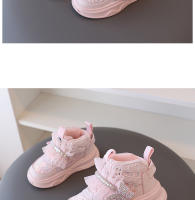 Nuevos medianos y pequeños niños y niñas zapatos deportivos con suelas suaves y antideslizantes - details 9