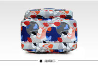 Nuevo bolso de tela de flores de hombro, bolso de mensajero informal de moda, mochila pequeña de compras - details 29