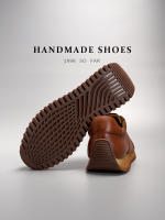 Zapatos retro de hombre de alta gama de moda, de cuero genuino de vaca. - details 15