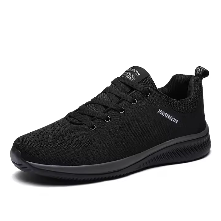 Zapatillas de deporte informales para hombre, tenis de malla de lujo, mocasines para correr - 1