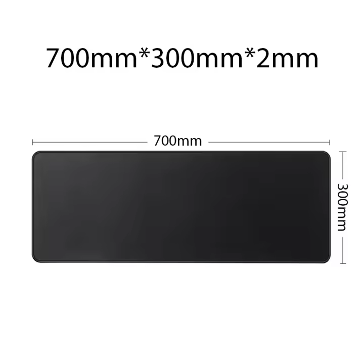Alfombrilla de ratón grande, alfombrilla de goma antideslizante para ratón, ordenador, PC, alfombrilla de escritorio para Gamer, borde cosido, alfombrilla grande para juegos de oficina, accesorios - 1
