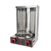 Parrilla Vertical de Gas LPG de 3000 W Acero Inoxidable, Giratoria Automática, Perfecta para Restaurante, Sala de Estar, Cocina - details 3