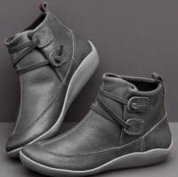 Botas Martin con cordones para mujer, botines deportivos de corte bajo, talla grande - details 3