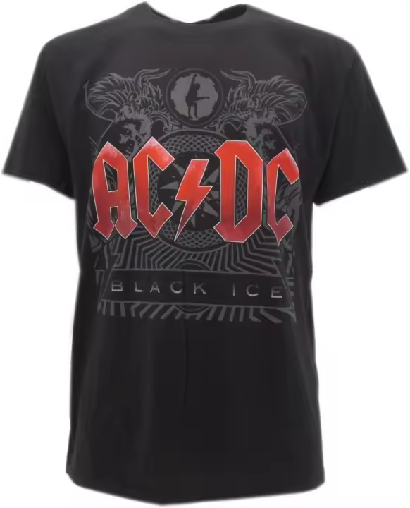 t-shirteria - Camiseta Original de AC-DC Black Ice - 1