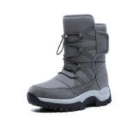 Botas de nieve cálidas y afelpadas para hombre, botines informales de alta calidad, impermeables y antideslizantes, para senderismo y trabajo en invierno - details 15