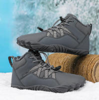Nuevo Zapatos de senderismo al aire libre para hombres y mujeres, además de botas de nieve cálidas de terciopelo, zapatos gruesos de invierno - details 9