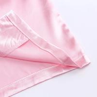 Pijamas para niños y niñas, Top de satén de seda, pantalón de manga larga, pijamas lisos con botones para bebés, conjunto de satén, camisón, ropa de dormir para niños - details 14