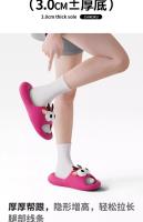 Zapatillas frescas de dibujos animados zapatillas de baño antideslizantes para el hogar de verano para mujer - details 2