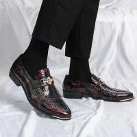 Zapatos de vestir Oxford de cuero hechos a mano para hombre, moda italiana, informales, de lujo, calidad Original - details 7
