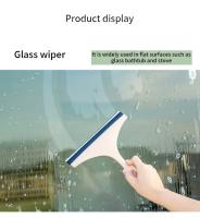 Limpiador de Ventanas de Vidrio para el Hogar Mango Antideslizante Adhesivo Suave para Azulejos de Baño Equipo de Limpieza de Lavandería y Hogar - details 1