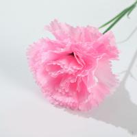 10 Uds nuevo clavel Artificial de tacto Real multicolor 35cm flores falsas 3D clavel rama decoración de fiesta - details 1