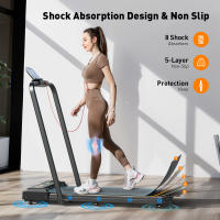 Formill FT51 cinta de correr eléctrica plegable para caminar, máquina de ejercicio en casa de 1-10 km/h, equipo de Fitness con Motor de 2,5 HP, cintas para correr - details 6