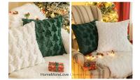 BZ011 varios colores Árbol de Navidad Patrón de Navidad Funda de almohada de ambiente festivo - details 10