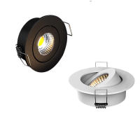 Luz ultrafina para vitrina de vino de 1,8 cm de altura, foco pequeño para armario, mini foco LED de techo con orificio pequeño, tamaño de orificio de 40mm-45mm - details 0