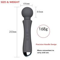 Av Mini energía inalámbrica erótica varilla de sexo masajero vibrador masaje corporal vibración juguetes G-spot calefacción vibradores - details 5