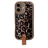Funda de Teléfono con Correa de Leopardo para iPhone Protección Elevada para Cámara Fácil de Llevar - details 0