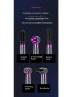 Secador de pelo 5 en 1 multifuncional Peine de aire caliente, rizador automático, peine de pelo liso, secador de pelo, herramienta de estilo de salón, secado rápido - details 3