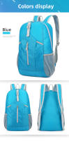 Mochila Ultraligera Portátil de Gran Capacidad de 21L para Deportes al Aire Libre: Ciclismo, Pesca, Senderismo, Yoga y Viajes – Bolsa Doble con Plegado Rápido - details 18