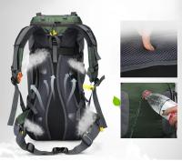 Bolsa de viaje para montañismo al aire libre, diseño reflectante nocturno, nailon, impermeable, resistente al desgaste - details 4