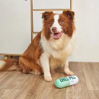 Juguete de Peluche para Mascotas con Voz Forma de Cápsula Resistente a Mordiscos - details 4