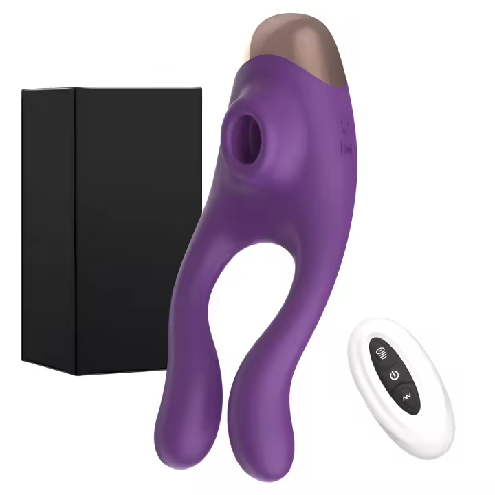 Vibrador de succión de 10 frecuencias, tienda sexual, anillo para pene, succionador de clítoris, anillo para pene, productos para adultos, masajeador de escroto, Juguetes sexuales para hombres y parejas ﻿ - 1