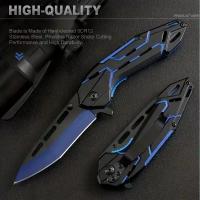 Cuchillo Plegable Portátil de Alta Dureza Multifuncional para Supervivencia al Aire Libre - details 0