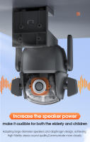 Cámara de vigilancia inalámbrico WIFI HD video llamar exterior inteligente Visión nocturna remoto doméstico 360 grados vigilancia - details 17