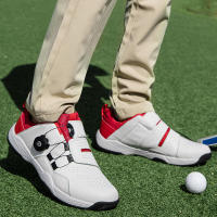 Zapatos de golf zapatos para hombres y mujeres perilla automática corbata material alto antideslizante - details 19