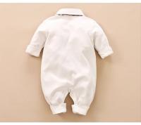 Body de bebé de manga larga cómodo de algodón para caballero guapo para niños y niñas estilo primavera y otoño - details 6