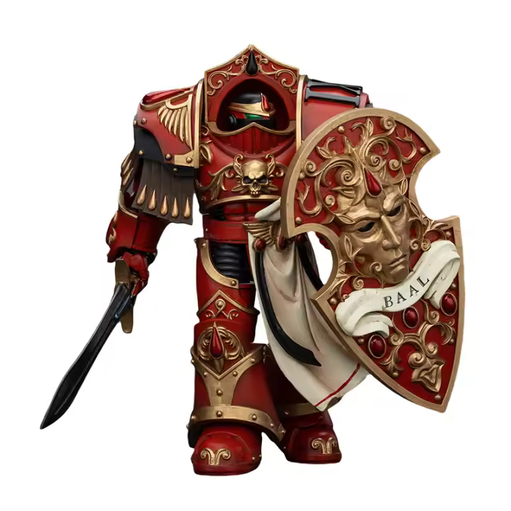 JOYTOY 1/18 Figura de acción 40K Blood Angels Crimson Paladins Squad Crimson Paladin 2 - 1