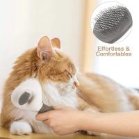 Cepillo para perros y gatos, peine de autolimpieza, removedor de pelo, herramientas de aseo, accesorios para mascotas - details 10
