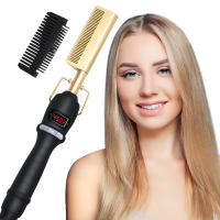 Cepillo Profesional para Alizar el Cabello Hierro de Alizamiento de Cerámica con Enchufe Europeo - details 6