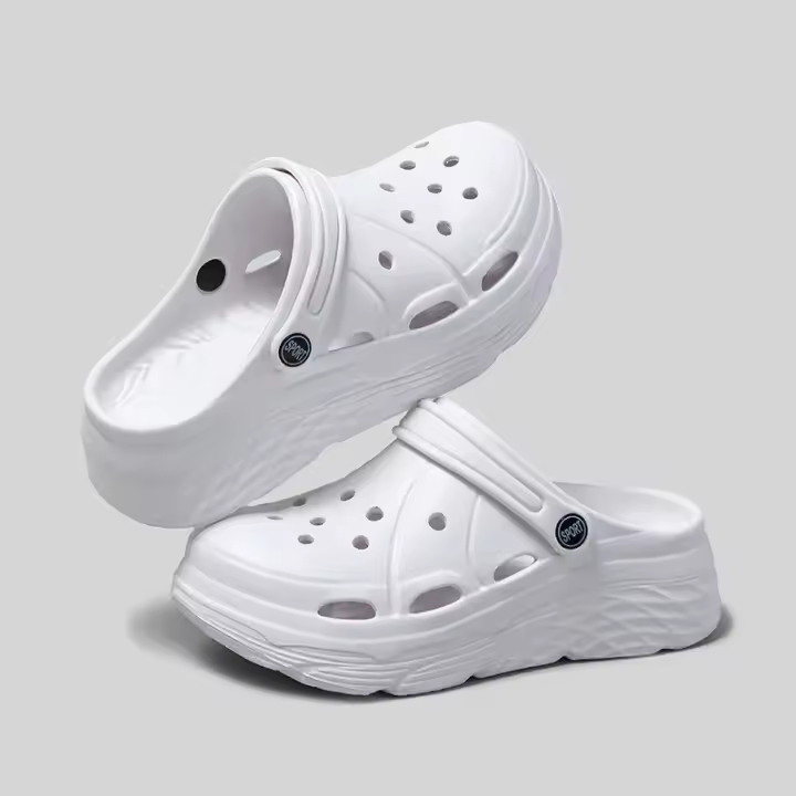 Zuecos de mujer, recién llegados, sandalias de plataforma gruesa, cómodas pantuflas de moda, sandalias de playa de verano - 1
