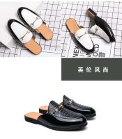 2022 ERKEK Sandalet Sandalias de plataforma de verano para hombre Zapatillas de cuero Zapatos de vestir cómodos LOFARS - details 7