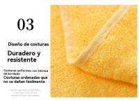 Juego de 5 Toallas de Fibra de Bambú, toalla de mano superfina, suave para cocina, baño - details 5