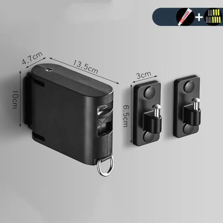 Tendedero retráctil para interiores y exteriores, Tensor de cuerda, Tensor para apartamento, balcón, productos de lavandería - 1