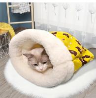Bolsa de Dormir Cálida para Gatos Cama Suave Túnel para Nido Casa de Mascotas Cerrada para Gatos 2.5-7kg - details 4