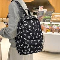 Mochila con lazo de nailon, bolso escolar ligero de gran capacidad para estudiantes, bolsa de almacenamiento, bolso de hombro para adolescentes de estilo japonés, viaje - details 7