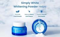 Simply White Whitening Powder Helps give fresh breath, reduce stains and supports oral health