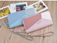 Cartera larga de cuero para mujer, tarjetero de mano con cremallera para teléfono, monedas, regalo de Navidad - details 3