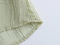 OUWU- Camisas Y Blusas Elegantes Con Volantes Para Mujer, Tops Semitransparentes De Manga Larga Para Mujer, Camisa Y Blusa, Primavera 2025 - details 5