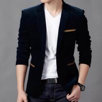 Traje de Blazer de Lujo para Hombres Otoño 2025 Ajuste Delgado Moda de Alta Calidad - details 6